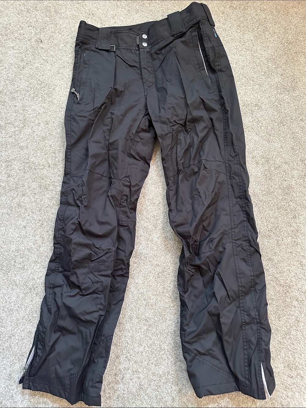 Men's Black Lightweight Outdoor Pants
